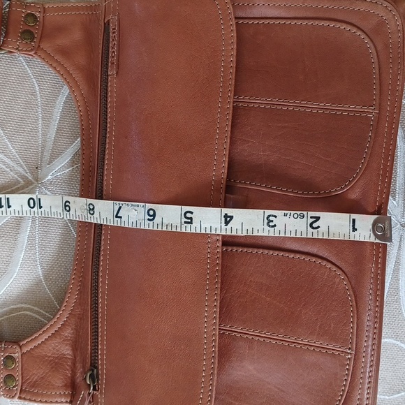Fossil Leather Flap Organizer Bag! - Picture 8 of 16
